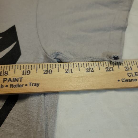 DC Batman Short Sleeve Graphic Crew Neck T Shirt Mens Size Large L Gray - Picture 9 of 10